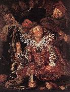 Frans Hals Shrovetide Revellers WGA painting
